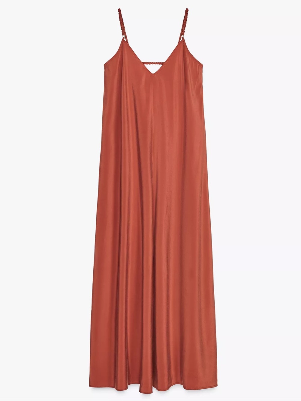 Zara Long Strappy Dress